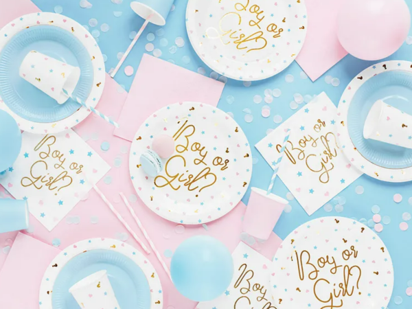 Servietten - Boy or Girl - 33cm x 33cm